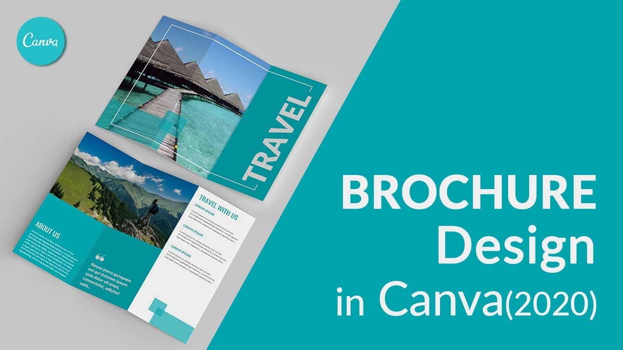HOW TO CREATE BROCHURE IN CANVA YouTube