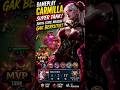 Gameplay CARMILLA SUPER TANK! Bikin Core Musuh Gak Berkutik!