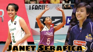 Former UAAP Best Setter ! Janet Serafica Highlights