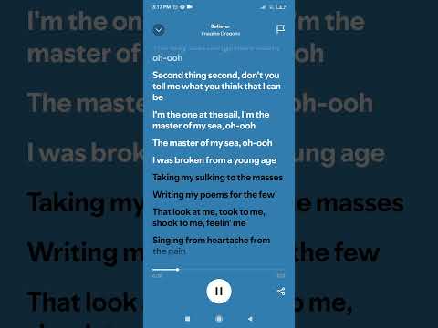 Believer Imagine Dragons To The Stars Song Lyrics Youtube Shorts