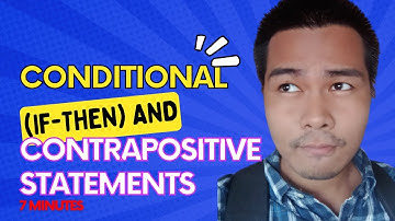 Conditional Statements (If-then) | Converse & Contrapositive