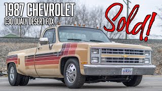 1987 Chevy C30 Desert Fox Dually (454 V8 Powered)