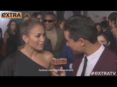 Jennifer Lopez talks New Fragrance 'Forever Glowing' - Grammys 2013 - Extra