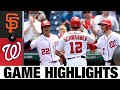 Giants vs. Nationals Game Highlights (6/13/21) | MLB Highlights