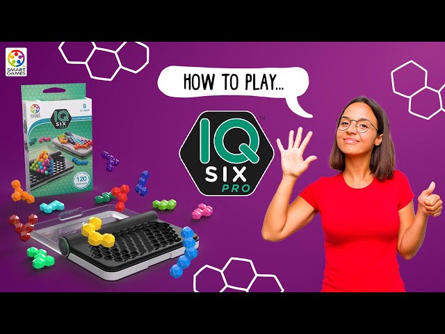 Smartgames IQ Six pro jeu de logique pour 1 joueur