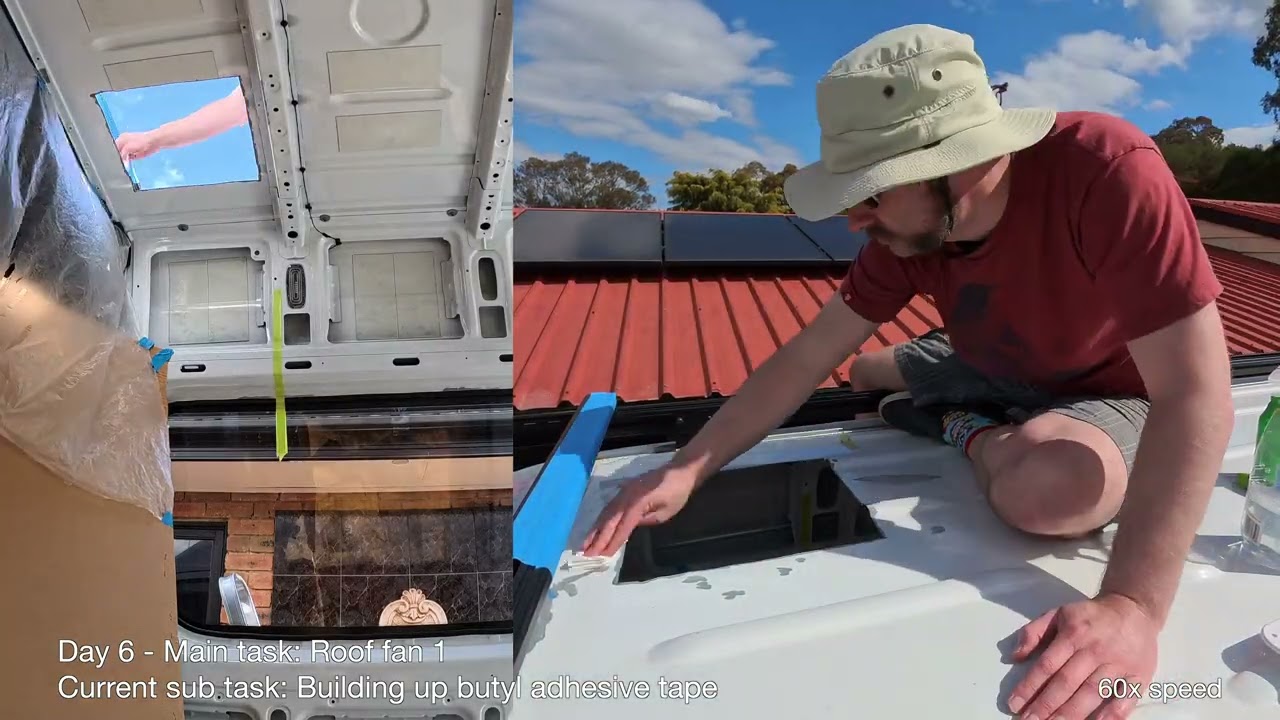 Sprinter Camper Van Conversion - Week 2+3