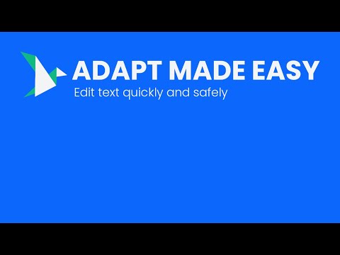 How to Edit Text in the Adapt Authoring Tool (Beginner Guide)