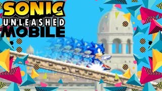 [OLD]Sonic Unleashed Mobile: Spagonia (Rooftop Run) Act 1 Speedrun [48.95 RTA]
