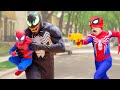 TEAM SPIDER-MAN vs BAD GUY TEAM || Venom’s Tragic Ending – What Went Terribly Wrong?