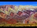 Serranias del Hornocal, Cerro de los 14 colores,  Humahuaca, Argentina