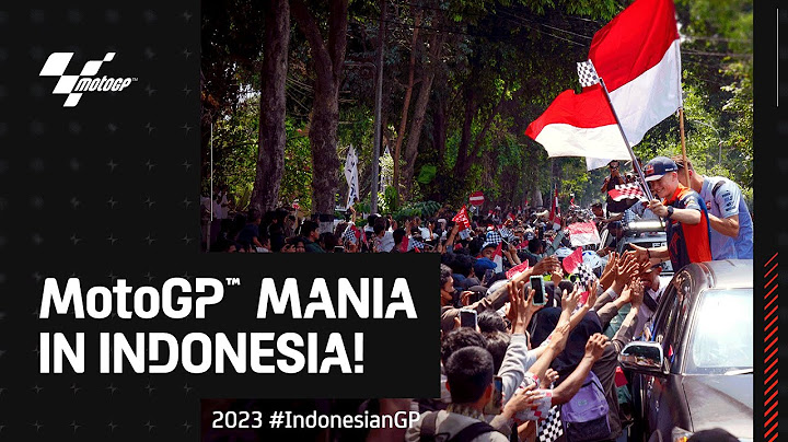 Riders' parade in Mataram! 🏍️ | 2023 #IndonesianGP 🇮🇩
