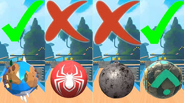 Going Balls vs  3d Super Rolling Ball Part Race 52 | Android/IOS Games