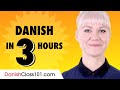 Learn Danish in 3 Hours: Basics of Danish Speaking for Beginners