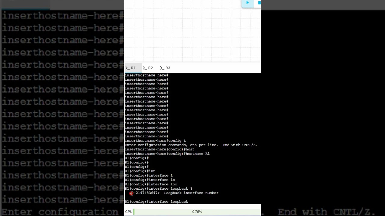 4.How to Creat Loopback in CISCO Router?