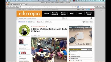 Capturing Webpages with Evernote