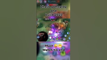 Zhask gameplay and build 2023 #mlphilippines #mlindonesia #magicchess #zhaskmobilelegends #gaming