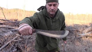 Lets look At 30 Different Machetes In Field Use