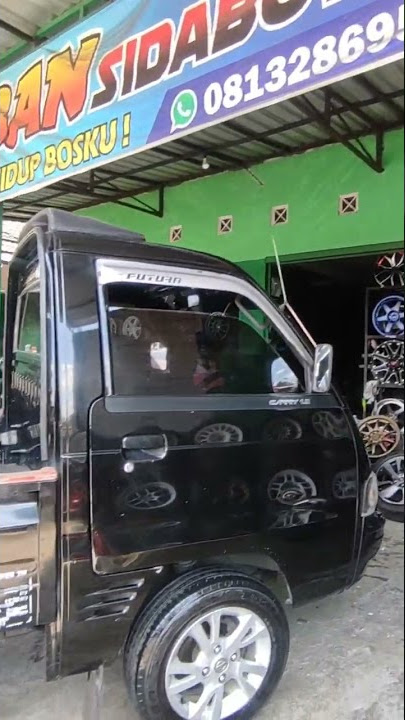 suzuki carry futura modifikasi ganti velg ring 15 oem livina #suzuki #suzukicarry #pickup #shorts