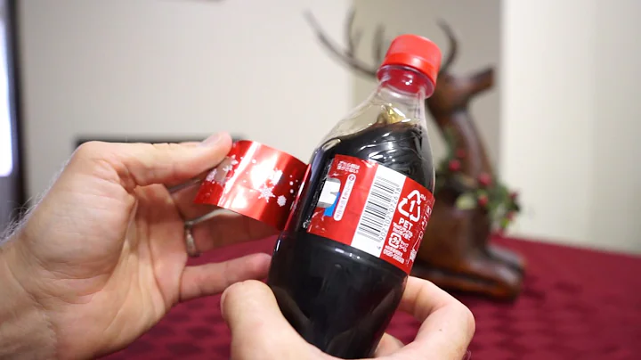 Coca Cola Christmas bow!