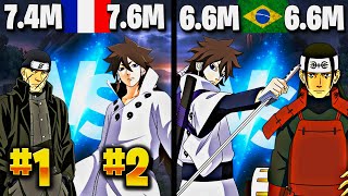 the 2 STRONGEST PLAYERS in FRANCE MEET in the FINAL + FINAL in BRAZILIAN SERVER | Naruto Online