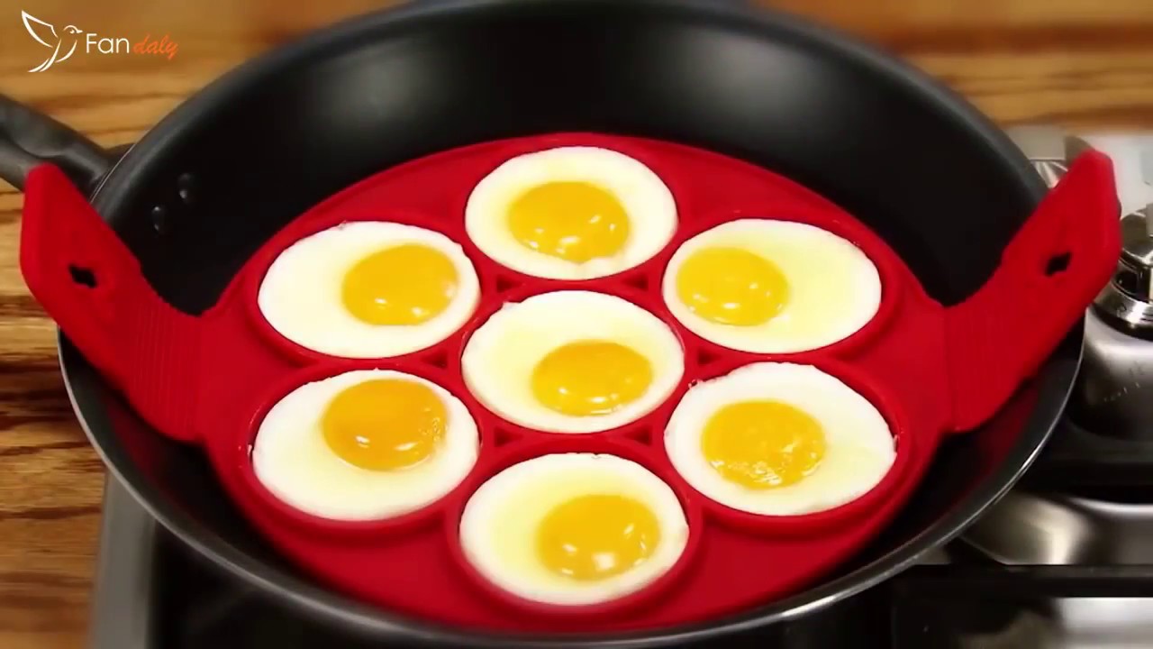 Siliconen vormen voor Blini’s, Pannenkoeken, Poffertjes en Eieren!