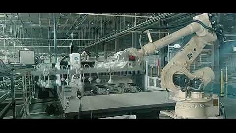 CNC Milling Engraving Machine | Automotive Glass | Big Size Glass | ABB | Intelligent Robot | ND2000