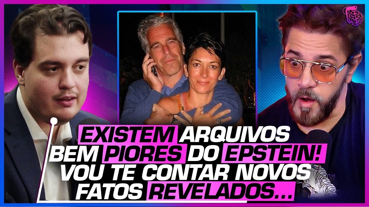 O que os NOVOS ARQUIVOS do EPSTEIN REVELAM? - LUCAS FERRUGEM