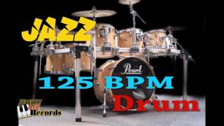 Jazz 125 bpm - Jazz Drum Rhythm