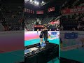 Tijana Boskovic çiçeklerle karşılandı, ekranda duygusal klip izletildi