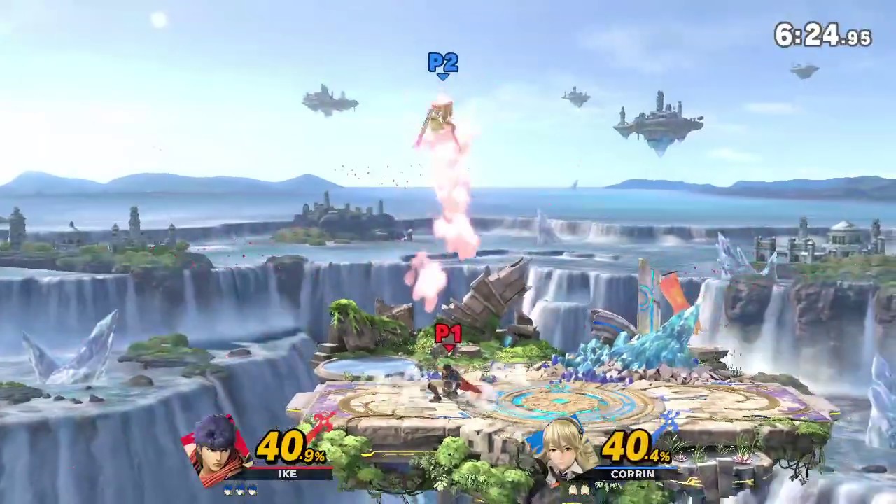 Super Scrub Bros. Ultimate - Ike's Bad Touch Response