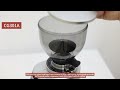 Professional Flat Burr Coffee Grinder with Touchscreen | Adexa BDCG301A