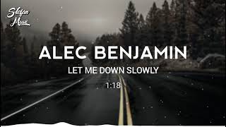 Alec Benjamin - Let Me Down Slowly [SM]