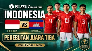 FULL SET Indonesia vs Kamboja (3-1)!! Perebutan Juara 3 SEA V Cup 2026 Leg 2