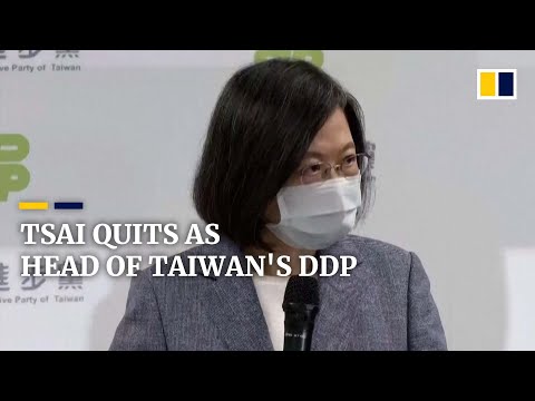 Taiwan elections: DPP's Tsai announces resignation as party chief after KMT wins big