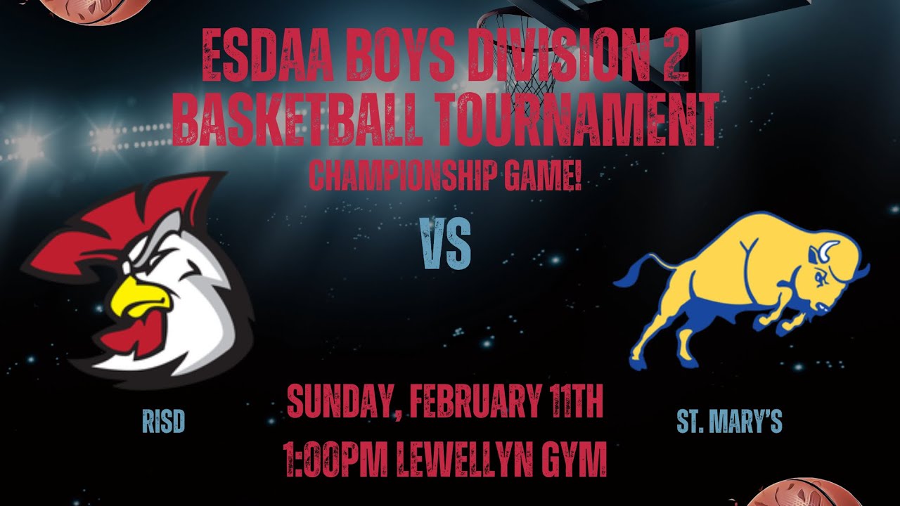 Championship Game ESDAA Boys Division 2 Basketball Tournament YouTube