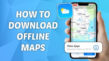 How to Download Offline Maps on iPhone! (iOS 17)