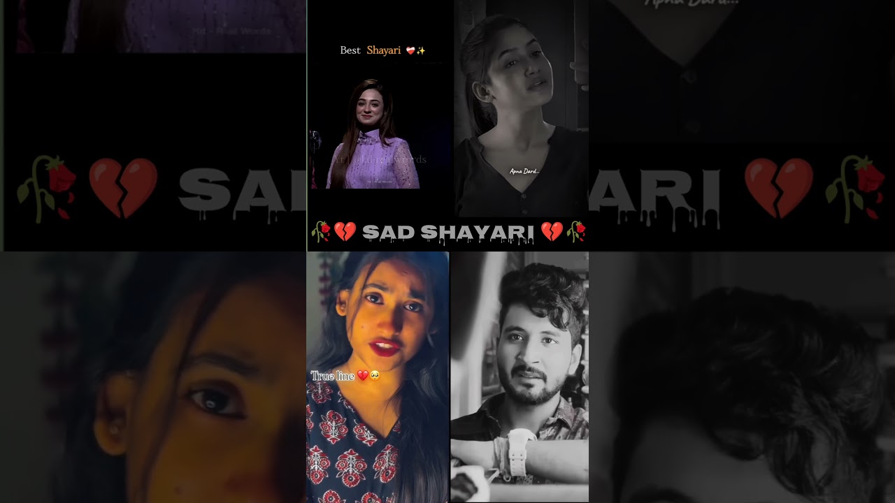 🥀💫💔||boys and girls heart touching shayari||