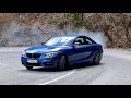 BMW M235i drift &amp; slide &amp; donuts [4K]