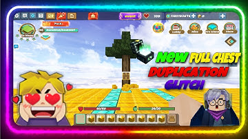 New Full Chest Duplicating item Glitch | Block man go , Sky block Working Glitch in All Version