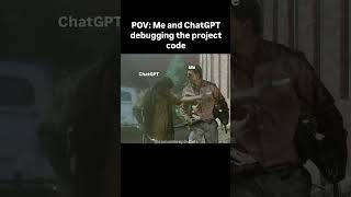 Debugging my code using ChatGPT #memes #claude #funny