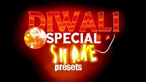 Diwali special shaking presets! | motion ninja | DOOM EDITZ