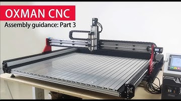 Bulkman 3D OXMan CNC assembly guide - Part 3 - Z-axis+Sheet Metal Installation and Debugging