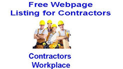 Contractors Free Website Listing