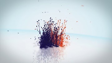 Particle Splash Logo Reveal II After Effects II Trapcode Particular II