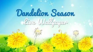 Dandelion Season Free Live Wallpaper screenshot 2