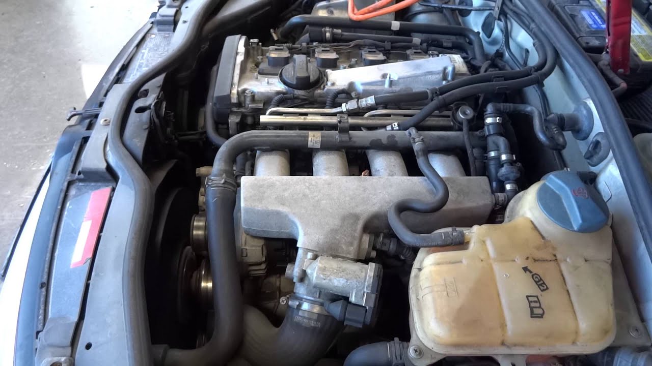 2000 Volkswagen Passat 1.8L engine with 72k miles - YouTube