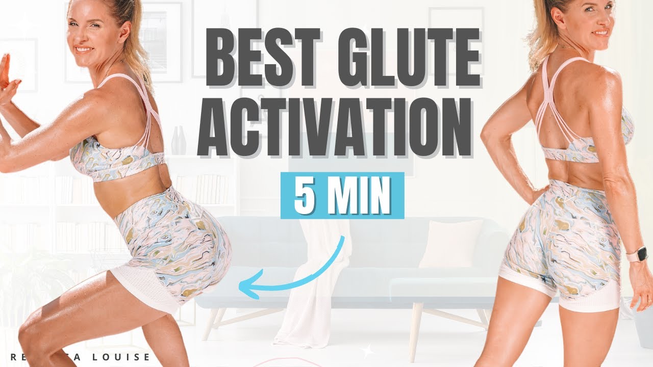 Best GLUTE ACTIVATION to grow BOOTY in 5 minutes (wake up your booty!)