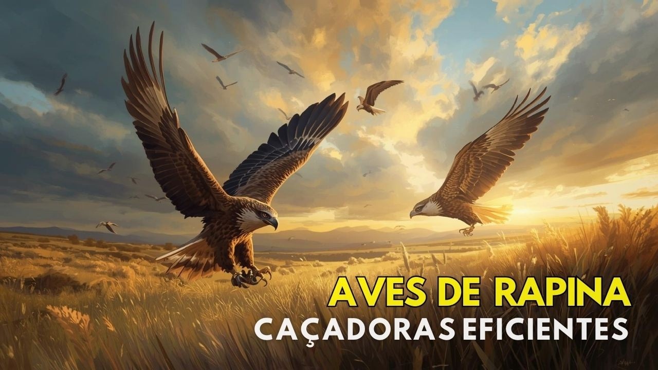 AVES DE RAPINA  Caçadoras eficientes do REINO SELVAGEM