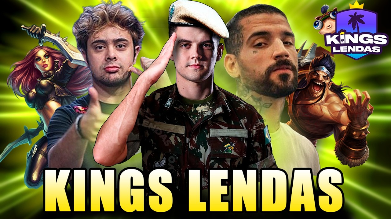 KAMI vs YODA e BRTT de DRAVEN na KINGS LENDAS