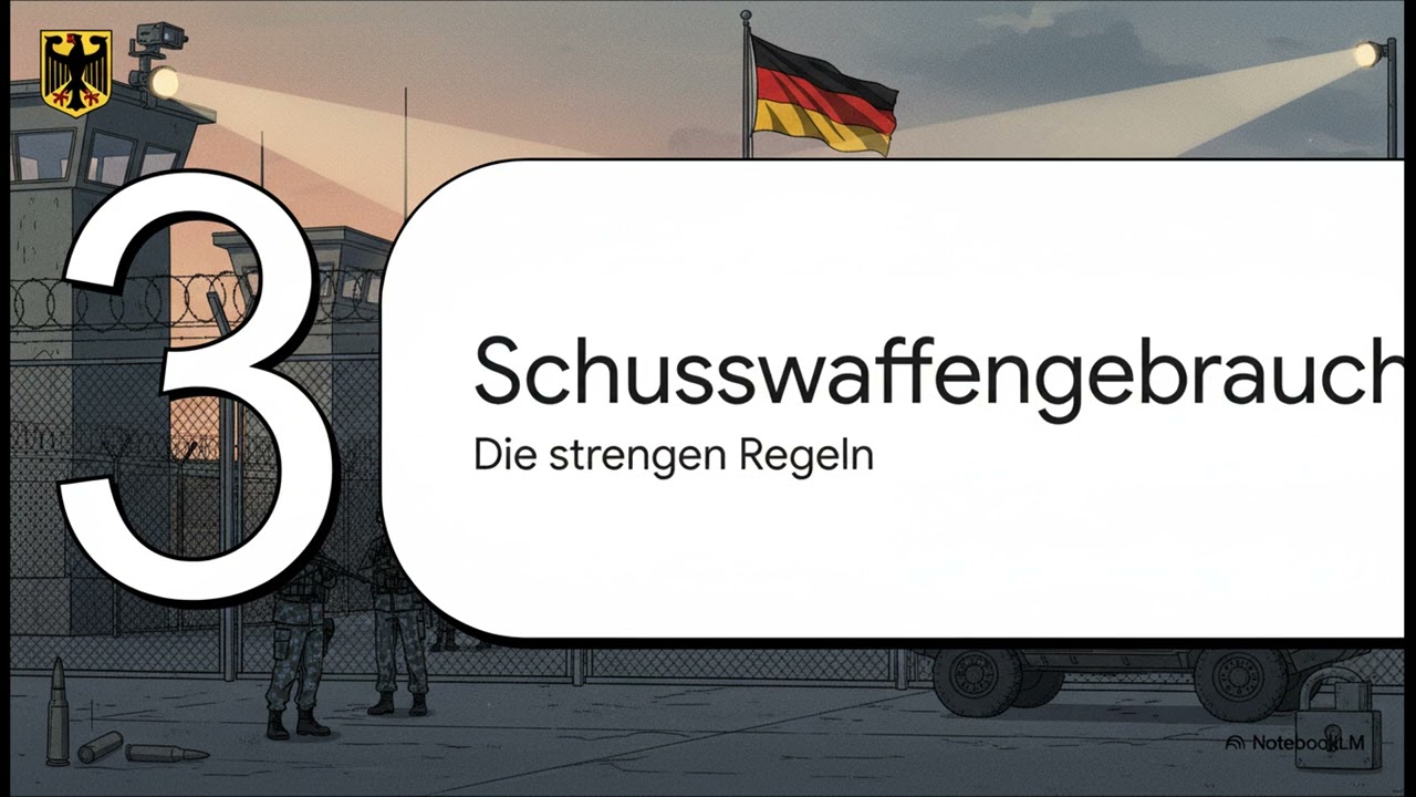 🎯 F2021 Technik: Aufgabe 4 – Schusswaffengebrauch und Arbeitssicherheit im Wachdienst erklärt